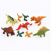 Dinosaur Fancy Pencil Eraser Set For Kids